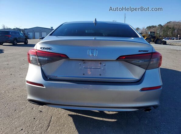2HGFE2F56NH557302 2022 HONDA CIVIC Silver Հետևի տեսք