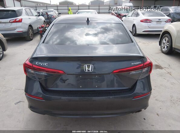 2HGFE2F56NH596729 2022 HONDA CIVIC Gray 