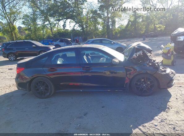 2HGFE2F56PH549803 2023 HONDA CIVIC Black Панорамний вид салону 360°