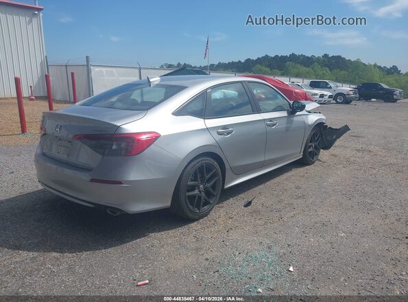 2HGFE2F56PH567444 2023 HONDA CIVIC Серебряный Задняя правая четверть