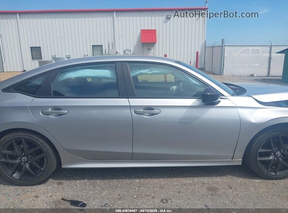 2HGFE2F56PH567444 2023 HONDA CIVIC Серебряный Вид задней части салона
