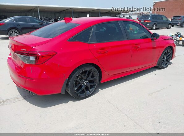 2HGFE2F56RH536472 2024 HONDA CIVIC Red 