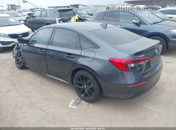 2HGFE2F56RH572985 2024 HONDA CIVIC Gray Rear left