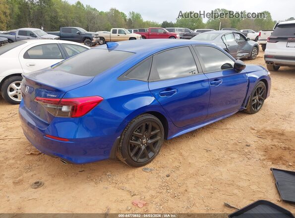 2HGFE2F56RH576955 2024 HONDA CIVIC Blue Rear right