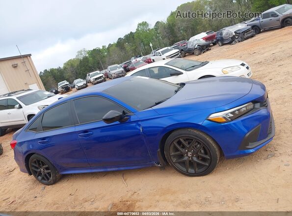 2HGFE2F56RH576955 2024 HONDA CIVIC Blue Rear interior view