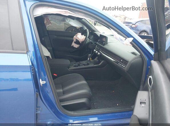 2HGFE2F56RH579967 2024 HONDA CIVIC Blue წინა სალონის ხედი
