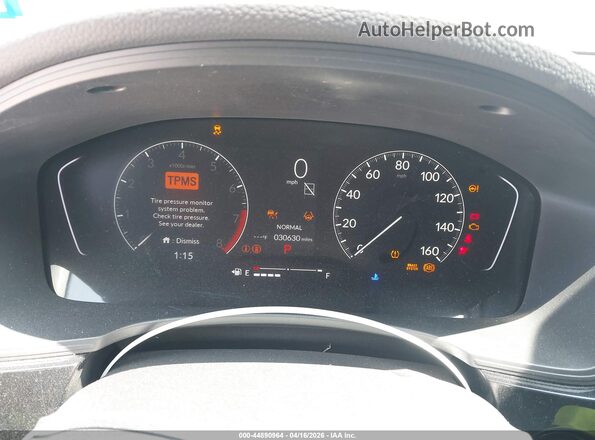 2HGFE2F56RH579967 2024 HONDA CIVIC Blue უკანა სავარძლების ხედი