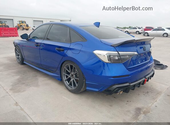 2HGFE2F56RH579967 2024 HONDA CIVIC Blue უკანა მარცხენა