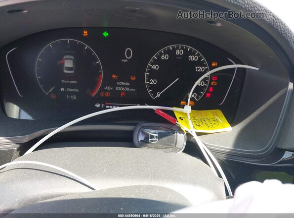 2HGFE2F56RH579967 2024 HONDA CIVIC Blue წინა პანელის ხედი