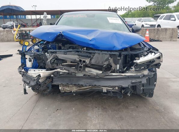 2HGFE2F56RH579967 2024 HONDA CIVIC Blue უკანა სალონის ხედი