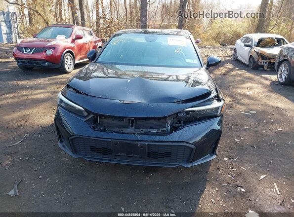 2HGFE2F56SH533027 2025 HONDA CIVIC Black ხელსაწყოთა პანელის ხედი