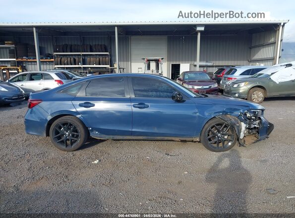 2HGFE2F56TH503415 2026 HONDA CIVIC Blue Instrument cluster view