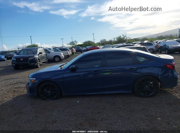 2HGFE2F56TH503415 2026 HONDA CIVIC Blue Rear interior view