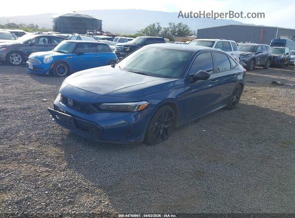 2HGFE2F56TH503415 2026 HONDA CIVIC Blue Front left