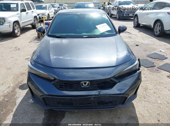 2HGFE2F56TH575537 2026 HONDA CIVIC Gray ხელსაწყოთა პანელის ხედი