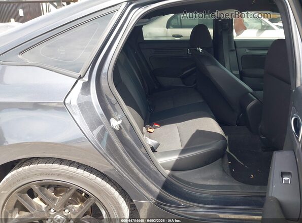 2HGFE2F57NH524695 2022 HONDA CIVIC Gray Vista de la etiqueta del VIN