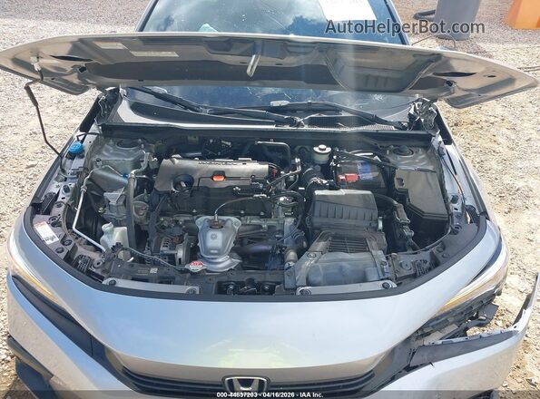 2HGFE2F57NH583892 2022 HONDA CIVIC Silver Widok z tyłu