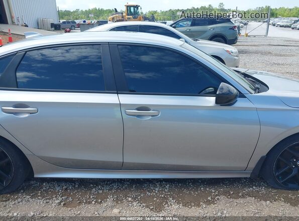 2HGFE2F57NH583892 2022 HONDA CIVIC Silver Widok wnętrza z tyłu
