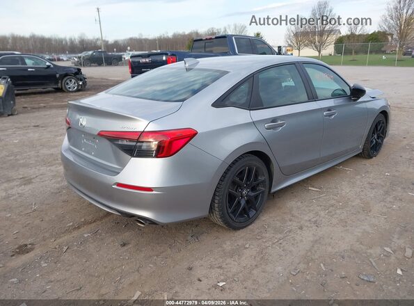 2HGFE2F57RH562076 2024 HONDA CIVIC Silver Հետևի աջ