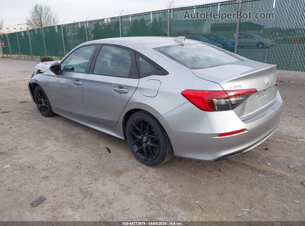 2HGFE2F57RH562076 2024 HONDA CIVIC Silver Հետևի ձախ