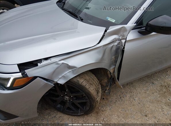 2HGFE2F57RH569111 2024 HONDA CIVIC Silver Դիմացի տեսք