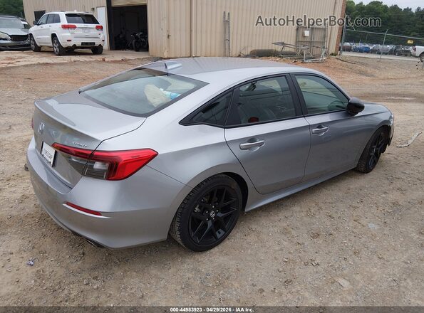 2HGFE2F57RH569111 2024 HONDA CIVIC Silver Հետևի աջ