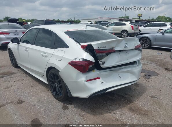 2HGFE2F57SH535448 2025 HONDA CIVIC White Հետևի ձախ