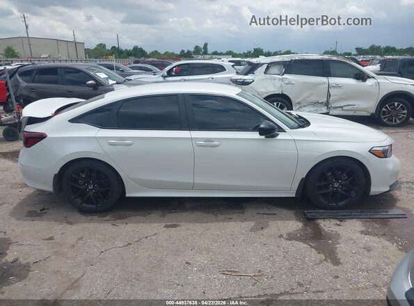 2HGFE2F57SH535448 2025 HONDA CIVIC White Սալոնի հետևի տեսք