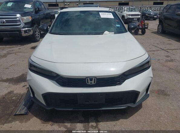 2HGFE2F57SH535448 2025 HONDA CIVIC White Սարքավորումների վահանակի տեսք