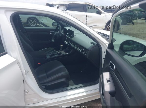 2HGFE2F57SH535448 2025 HONDA CIVIC White Սալոնի դիմացի տեսք