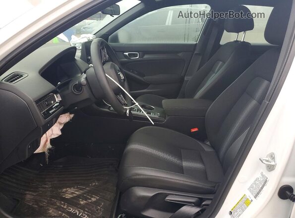 2HGFE2F57TH532793 2026 HONDA CIVIC White Widok wnętrza z przodu