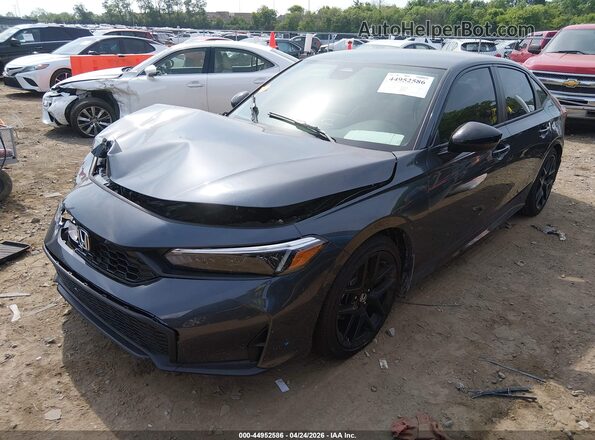 2HGFE2F57TH565129 2026 HONDA CIVIC Gray Przód lewy