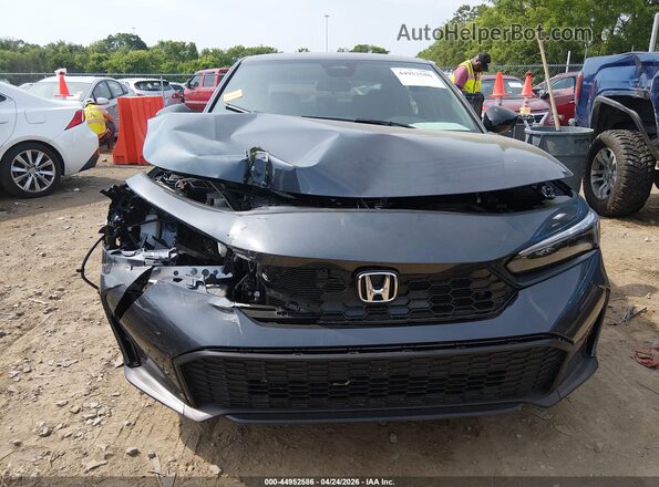 2HGFE2F57TH565129 2026 HONDA CIVIC Gray Widok deski rozdzielczej