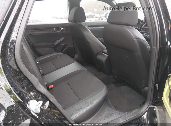 2HGFE2F58PH550371 2023 HONDA CIVIC Black Vista de la etiqueta del VIN