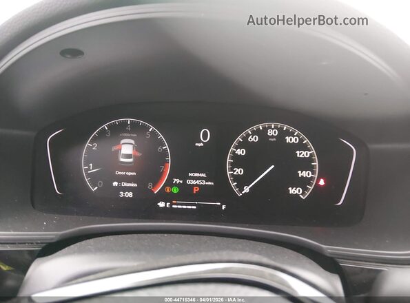 2HGFE2F58PH550371 2023 HONDA CIVIC Black Vista de los asientos traseros