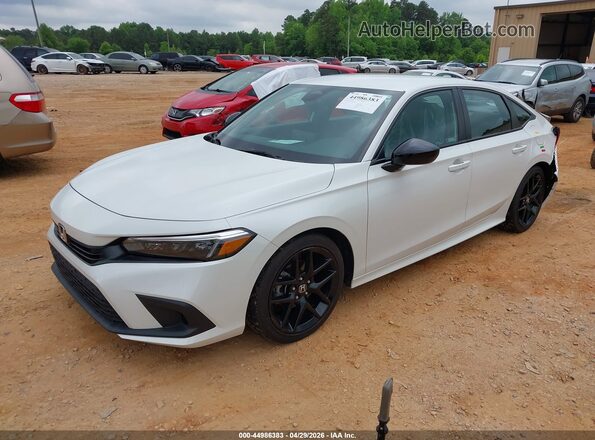 2HGFE2F58RH504526 2024 HONDA CIVIC White Przód lewy
