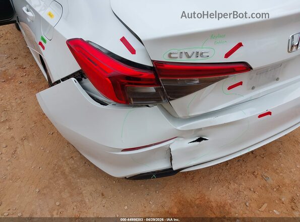 2HGFE2F58RH504526 2024 HONDA CIVIC White Widok z przodu