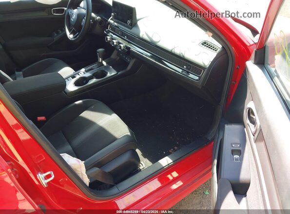2HGFE2F58SH534695 2025 HONDA CIVIC Red Vista interior delantera