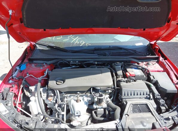 2HGFE2F58SH534695 2025 HONDA CIVIC Red Vista trasera
