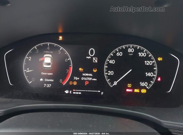 2HGFE2F58SH543333 2025 HONDA CIVIC White Հետևի նստատեղերի տեսք