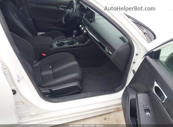 2HGFE2F58SH543333 2025 HONDA CIVIC White Սալոնի դիմացի տեսք