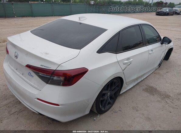 2HGFE2F58SH543333 2025 HONDA CIVIC White Հետևի աջ
