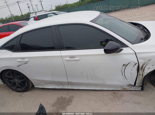 2HGFE2F58SH543333 2025 HONDA CIVIC White Սալոնի հետևի տեսք