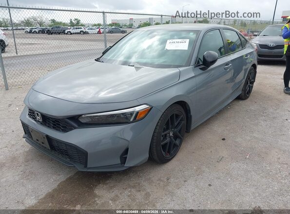 2HGFE2F58SH578020 2025 HONDA CIVIC Серый Передняя левая четверть