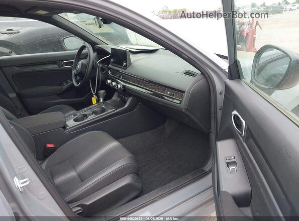 2HGFE2F58SH578020 2025 HONDA CIVIC Серый Вид салона спереди