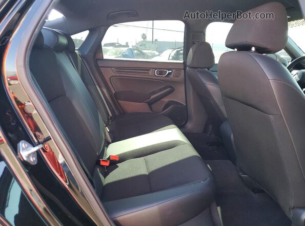 2HGFE2F59NH504240 2022 HONDA CIVIC Black Vista de los asientos traseros