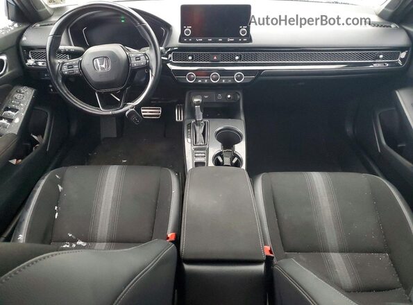 2HGFE2F59NH514024 2022 HONDA CIVIC Gray Dashboard view