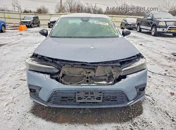 2HGFE2F59NH514024 2022 HONDA CIVIC Gray Front view