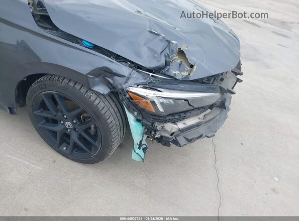 2HGFE2F59NH548934 2022 HONDA CIVIC Gray წინა ხედი