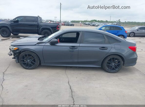 2HGFE2F59NH548934 2022 HONDA CIVIC Gray სალონის 360-გრადუსიანი ხედი